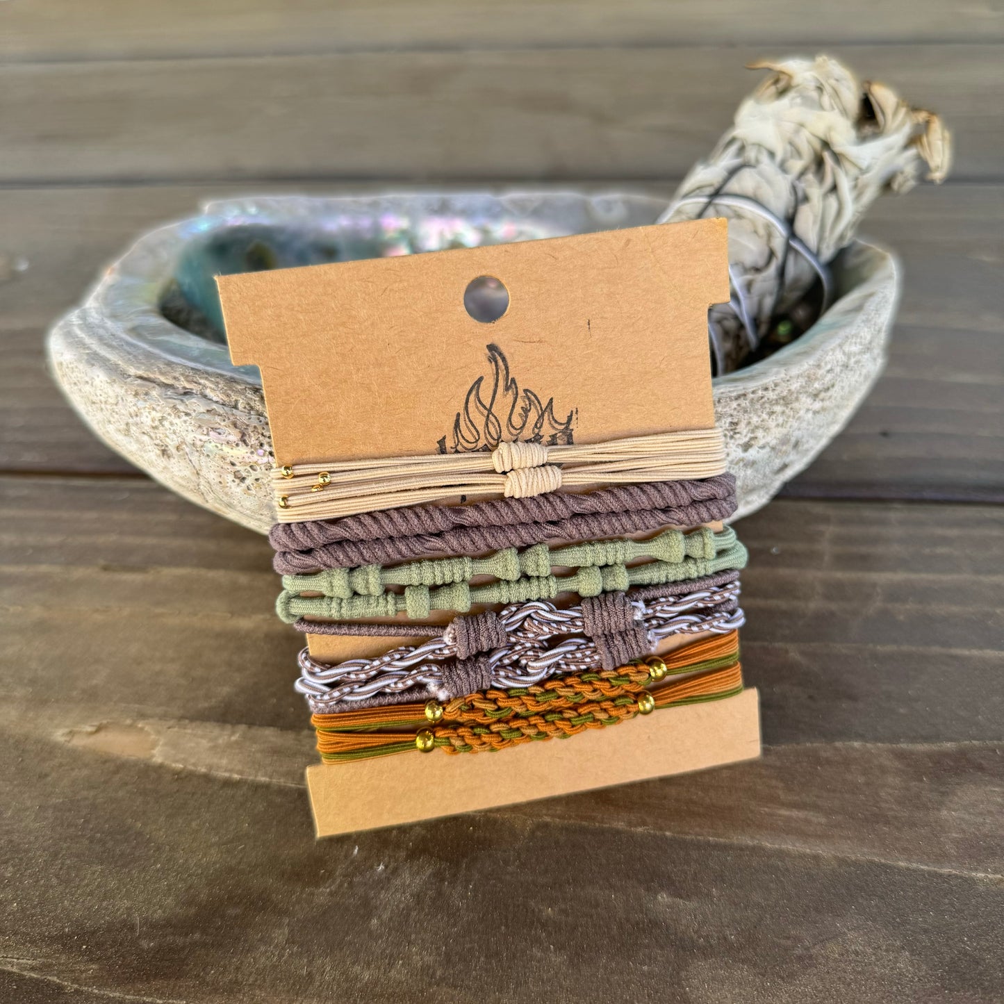 10pcs Boho Hair Tie- Yosemite